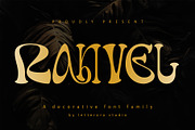 Ranvel, a Serif Font by Letterara (Thumbnail 1 of 11)