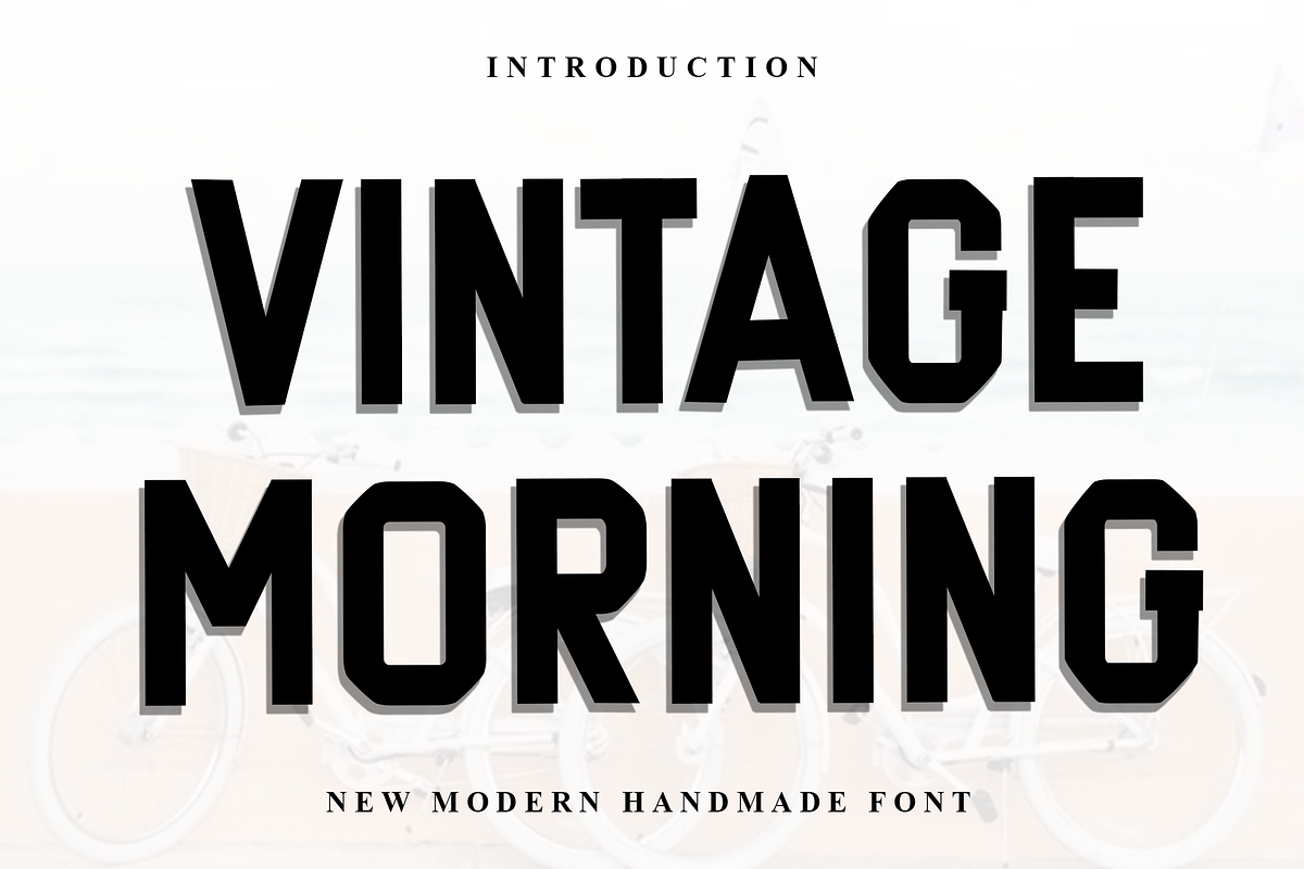 Vintage Morning, a Script Font by InermediaSTUDIO (Photo 1 of 8)