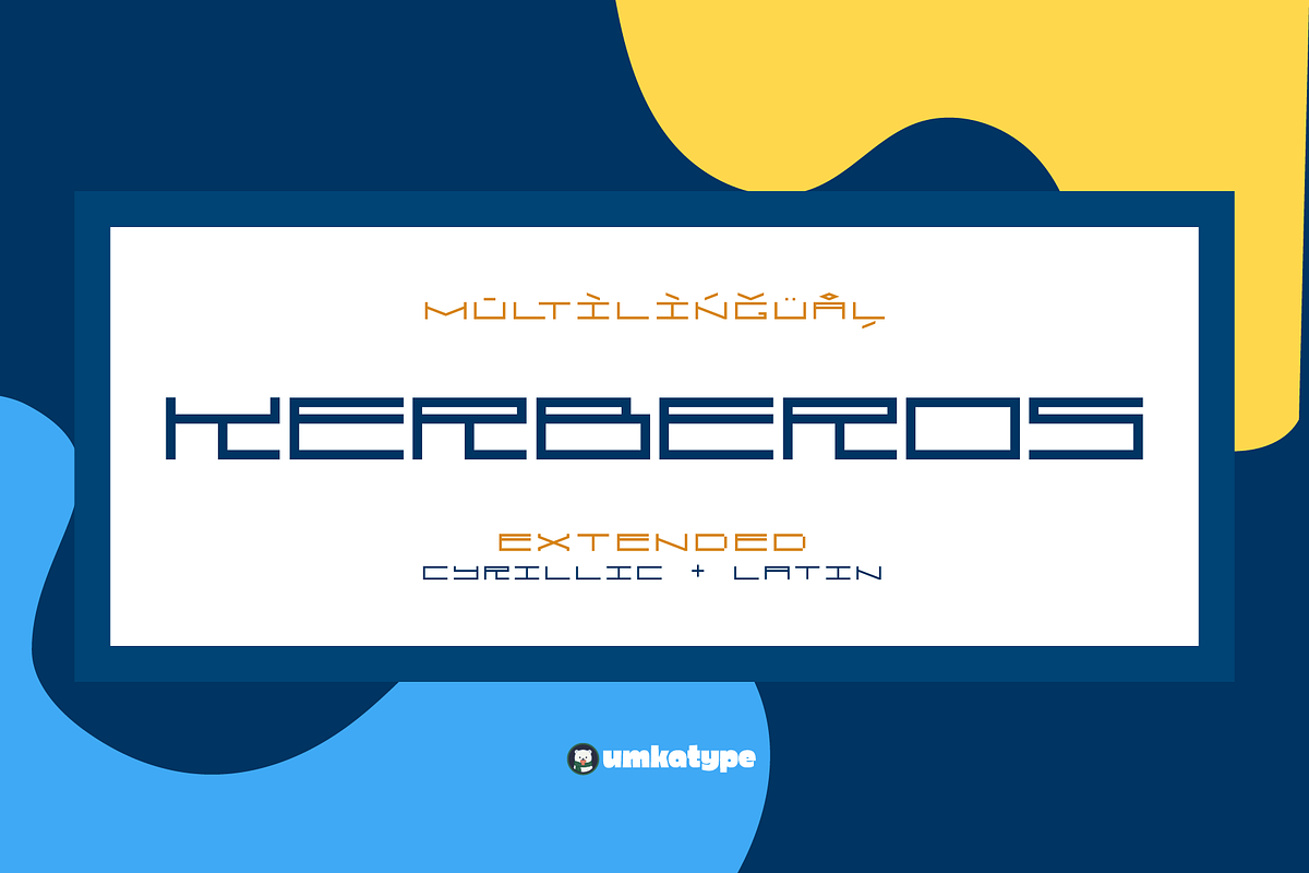 Kerberos Display Font, a Sans Serif Font by alpercakici (Photo 17 of 17)