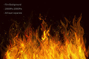 Fire & Smoke Bundle PSD, a Shape Add-On by MRI STUDIO (Thumbnail 3 of 25)