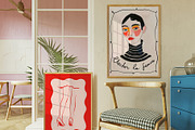 MODERN WALL ART GALLERY mixed prints, a Background Graphic by alenaganzhela (Thumbnail 7 of 11)