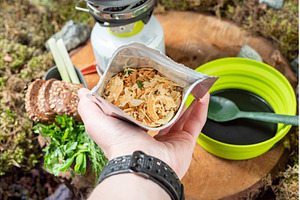 Dried food in a bag. Food for, a Food & Drink Photo by Stockphoto by vzwer