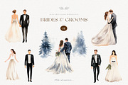 Watercolor winter wedding venue, an Object Illustration by MariGraphic boutique (Thumbnail 4 of 9)