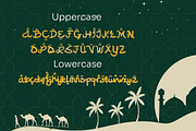 Shafwaein Yasser - Ramadhan Font, a Blackletter Font by Dhabee (Thumbnail 4 of 8)