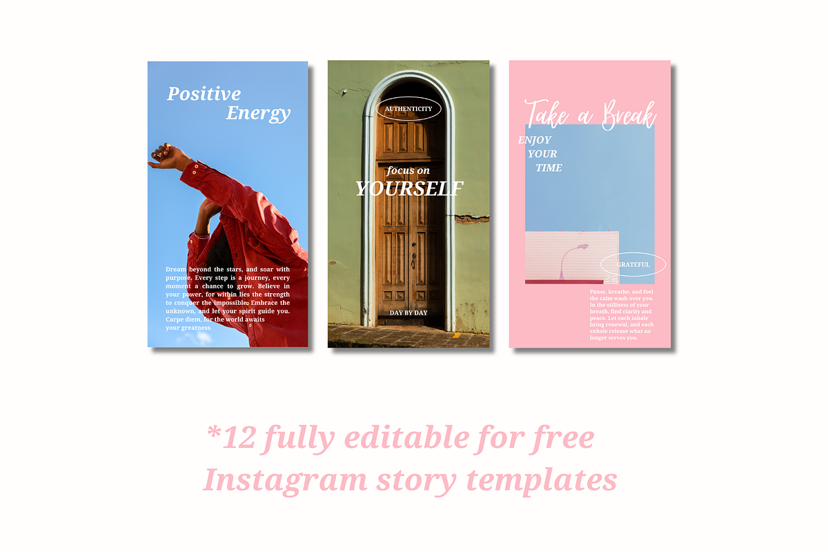 Refinded Canva Insta Story Template, a Social Media Template by Tasha's Verse (Photo 3 of 4)