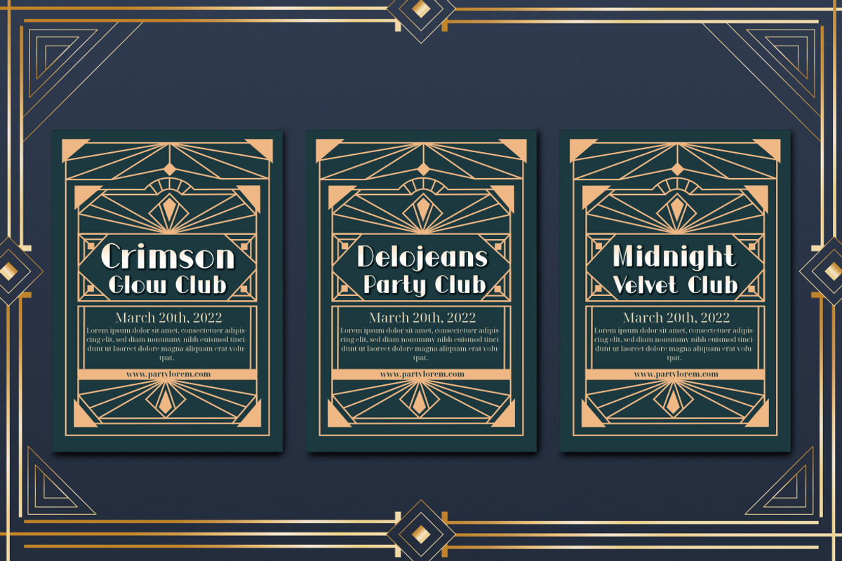 Coler Art Deco Font, a Sans Serif Font by Bayuktx (Photo 2 of 10)