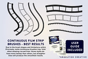 Film Strip Brush Set for Procreate, a Brush Add-On by AngelfishCreative (Thumbnail 6 of 8)
