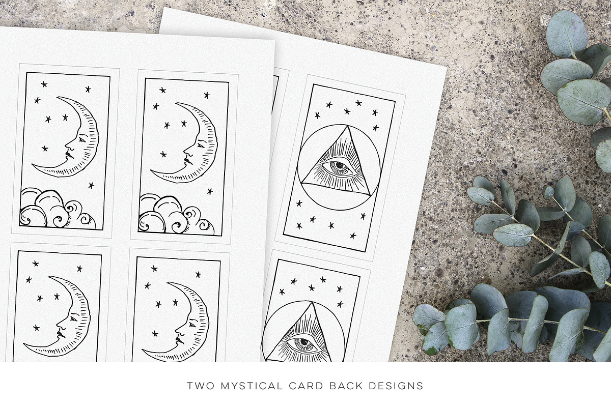 Cosmic Astrology, Magic & Tarot Set, an Object Graphic by Blixa 6 Studios (Photo 60 of 68)