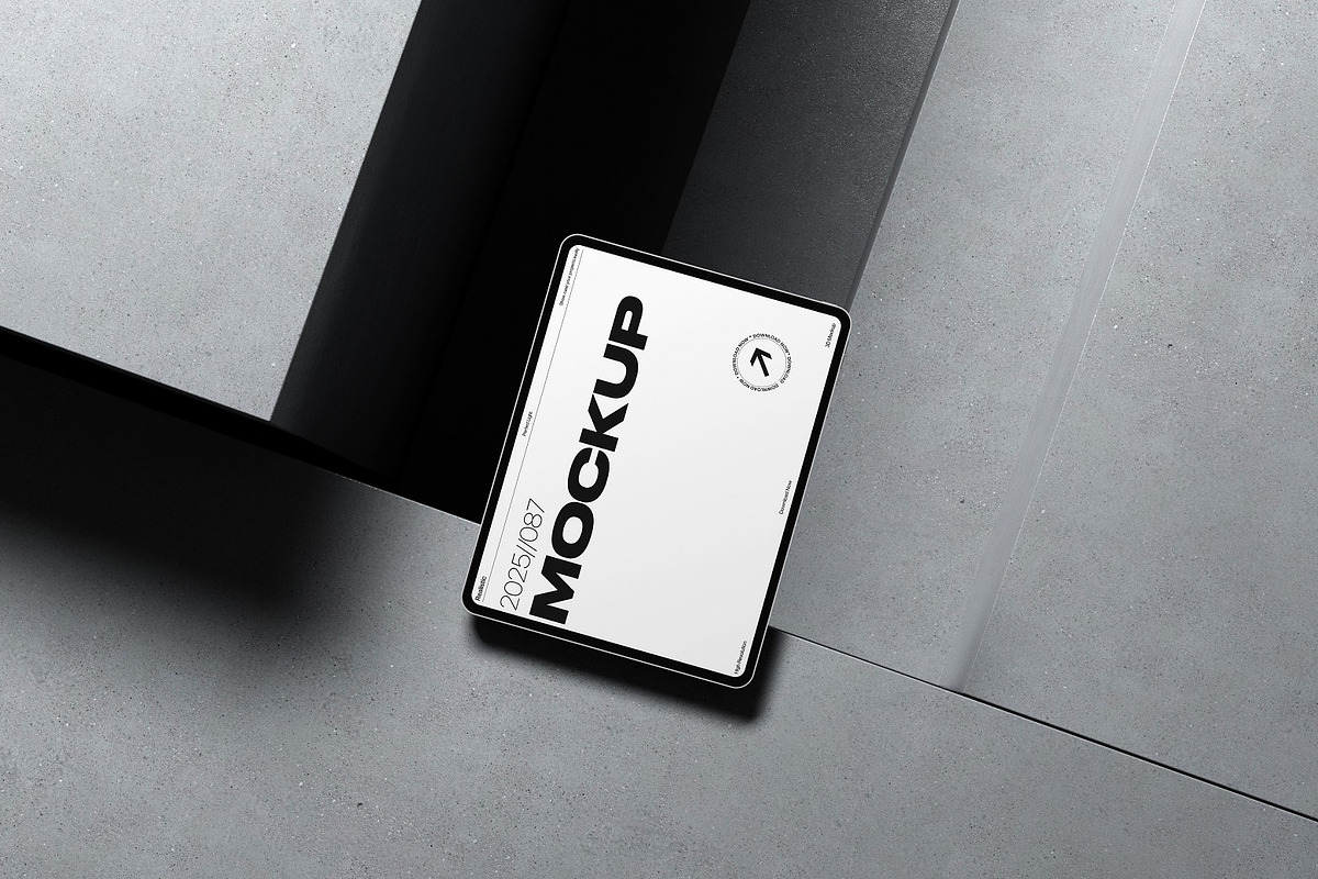 Tablet Display Mockup, an iPad Mockup by kreatifreya (Photo 2 of 4)