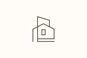 Real Estate Modern Minimal Logo