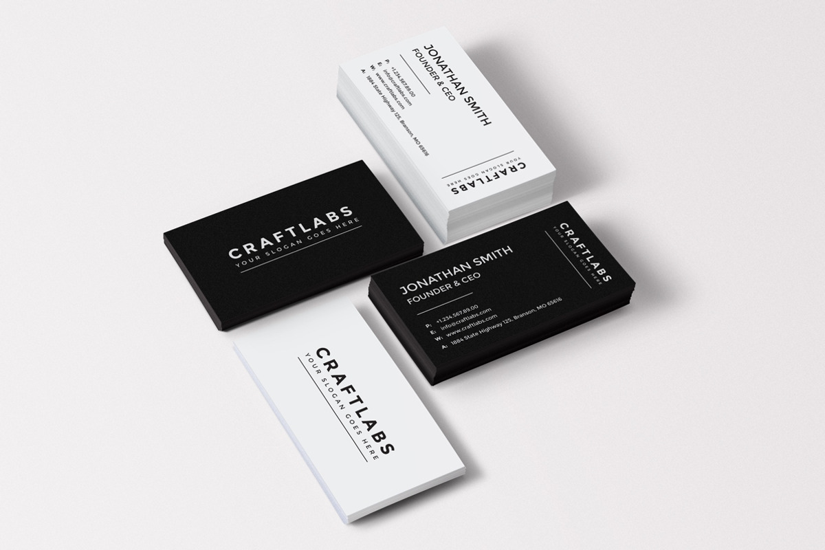 Simple Minimal Business Card - 34, a Business Card Template by ND Design (Photo 5 of 5)