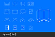 Over 100 Islamic Icons Set, an Outline Icon by UX Monster (Thumbnail 10 of 14)