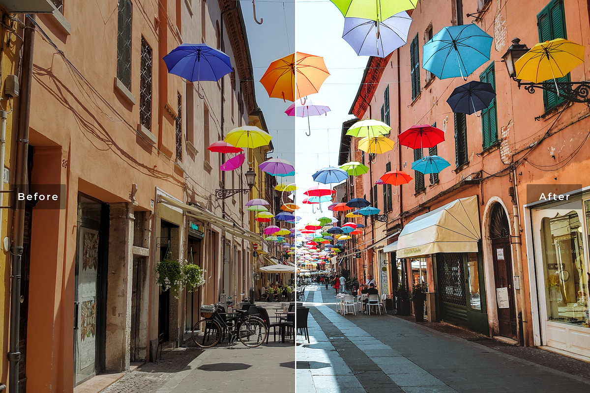 Ferrara Lightroom Presets Pack, an Action Add-On by Creativetacos (Photo 2 of 6)