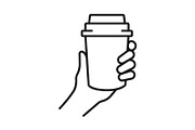 Take away line icon set, an Outline Icon by ElineDesign (Thumbnail 3 of 3)