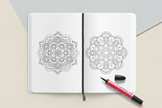 Mandala Coloring Book, a Graphic by MISTstudioDesign (Thumbnail 4 of 8)