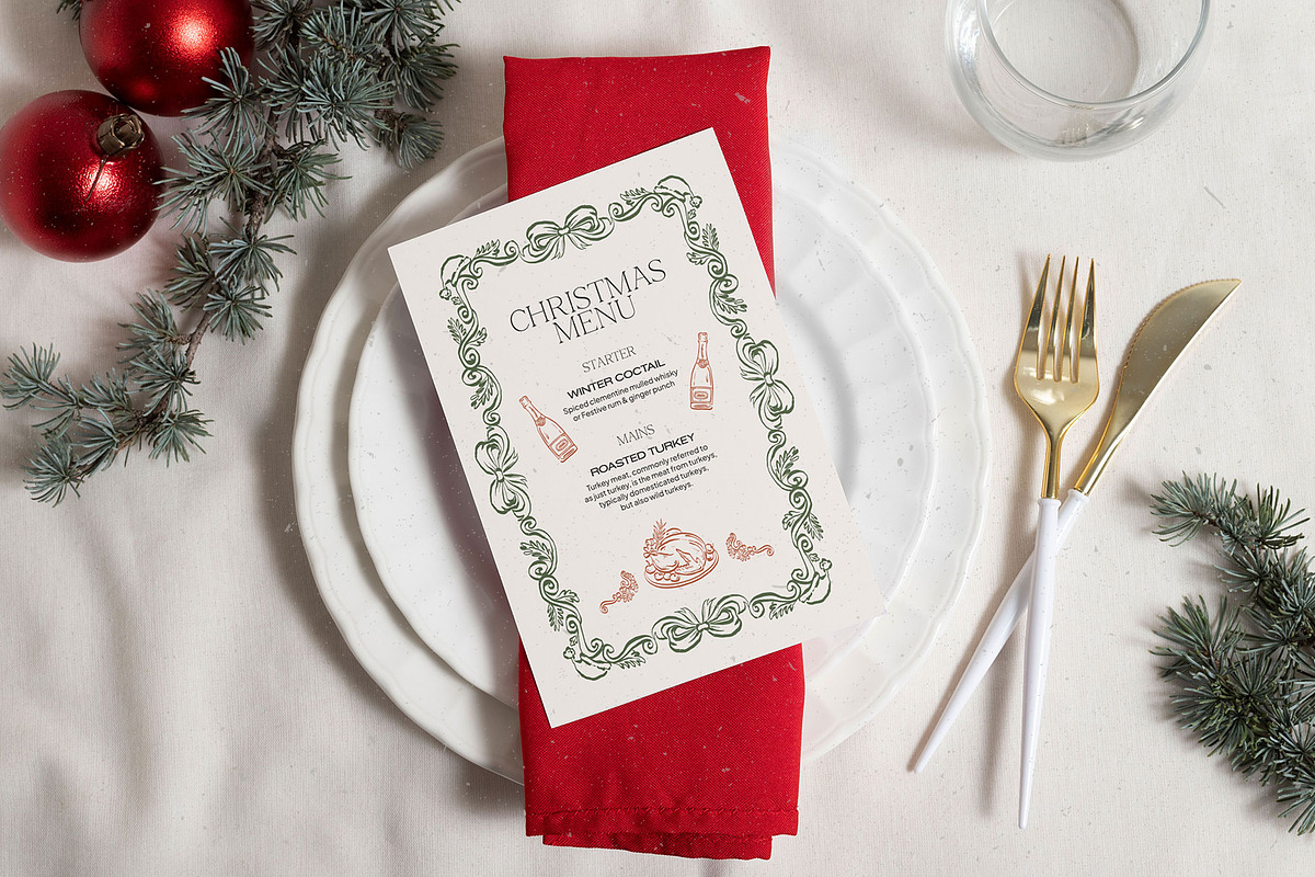 Aesthetics Christmas | Illustration, a Seasonal Illustration by KetteCreate (Photo 12 of 21)