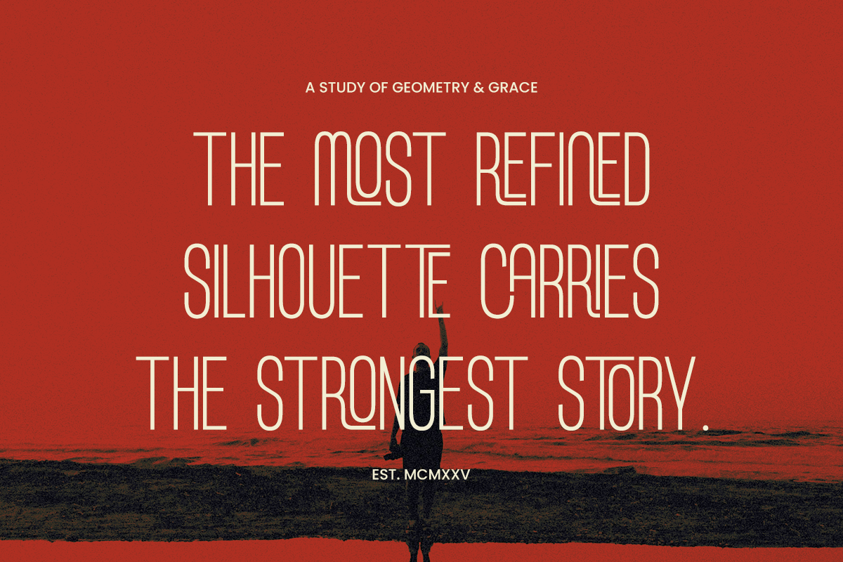 Ultra Condensed Sans Font - Rakolta, a Sans Serif Font by RagamKata (Photo 5 of 10)