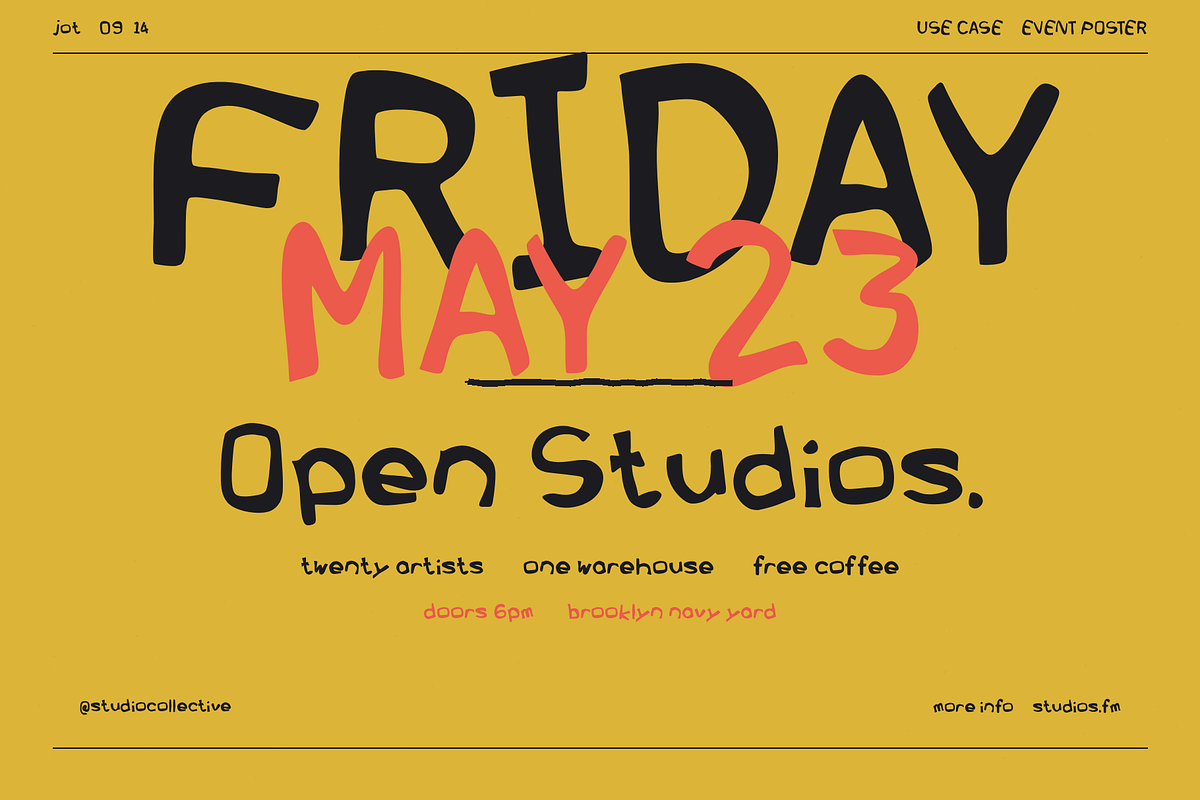 Jot — a Hand-Made Display Font, a Handwritten Font by Lettra Studio (Photo 8 of 13)