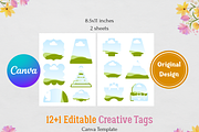 Canva Tag Mockup Original Design, an Advertising Mockup by Print Haven Mochi Vintage (Thumbnail 1 of 4)