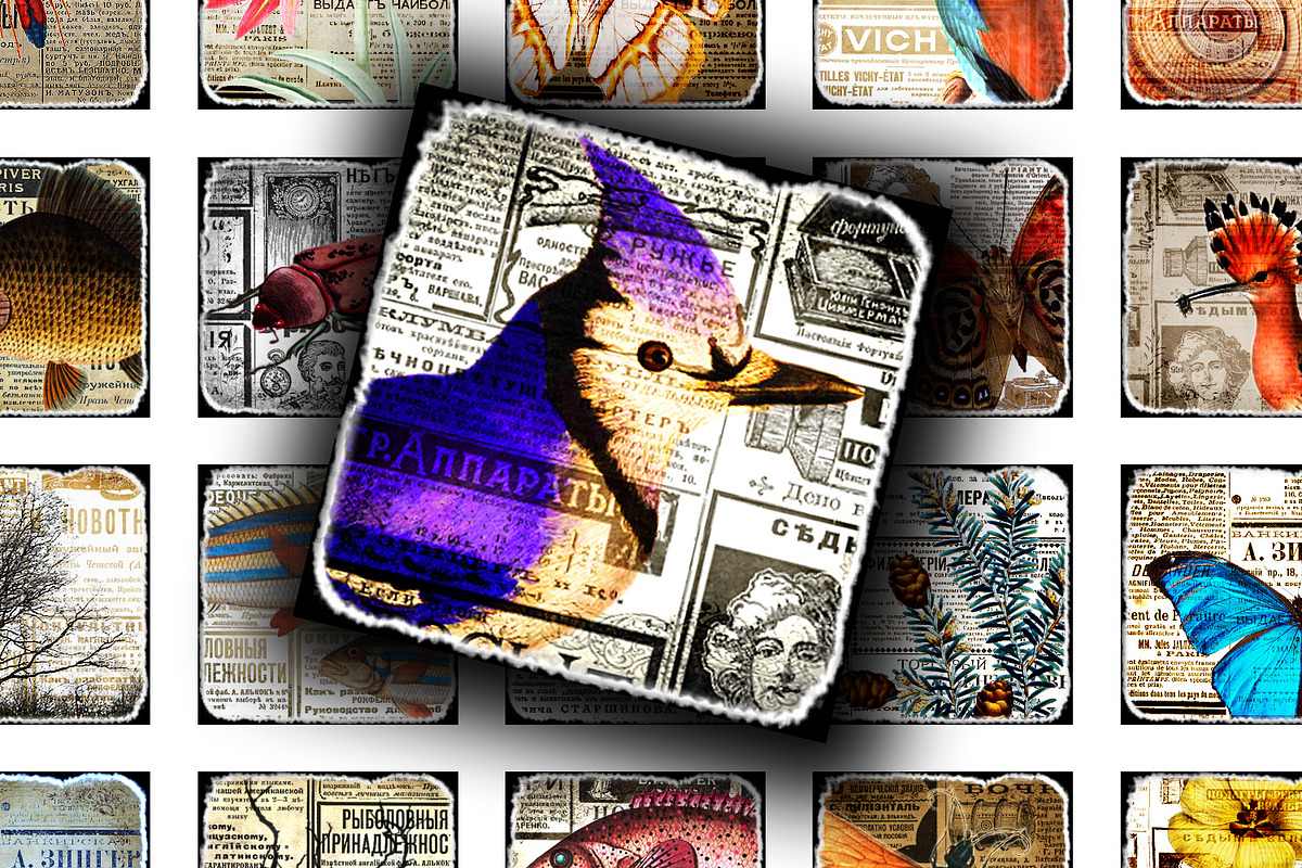 Collage Sheet - Colors of Nature, a Print Template by Kseniya-Omega (Photo 1 of 3)