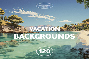 120 Vacation Background Graphics