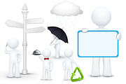 14 - 3d characters, an Illustration by Mister Pixel (Thumbnail 3 of 5)