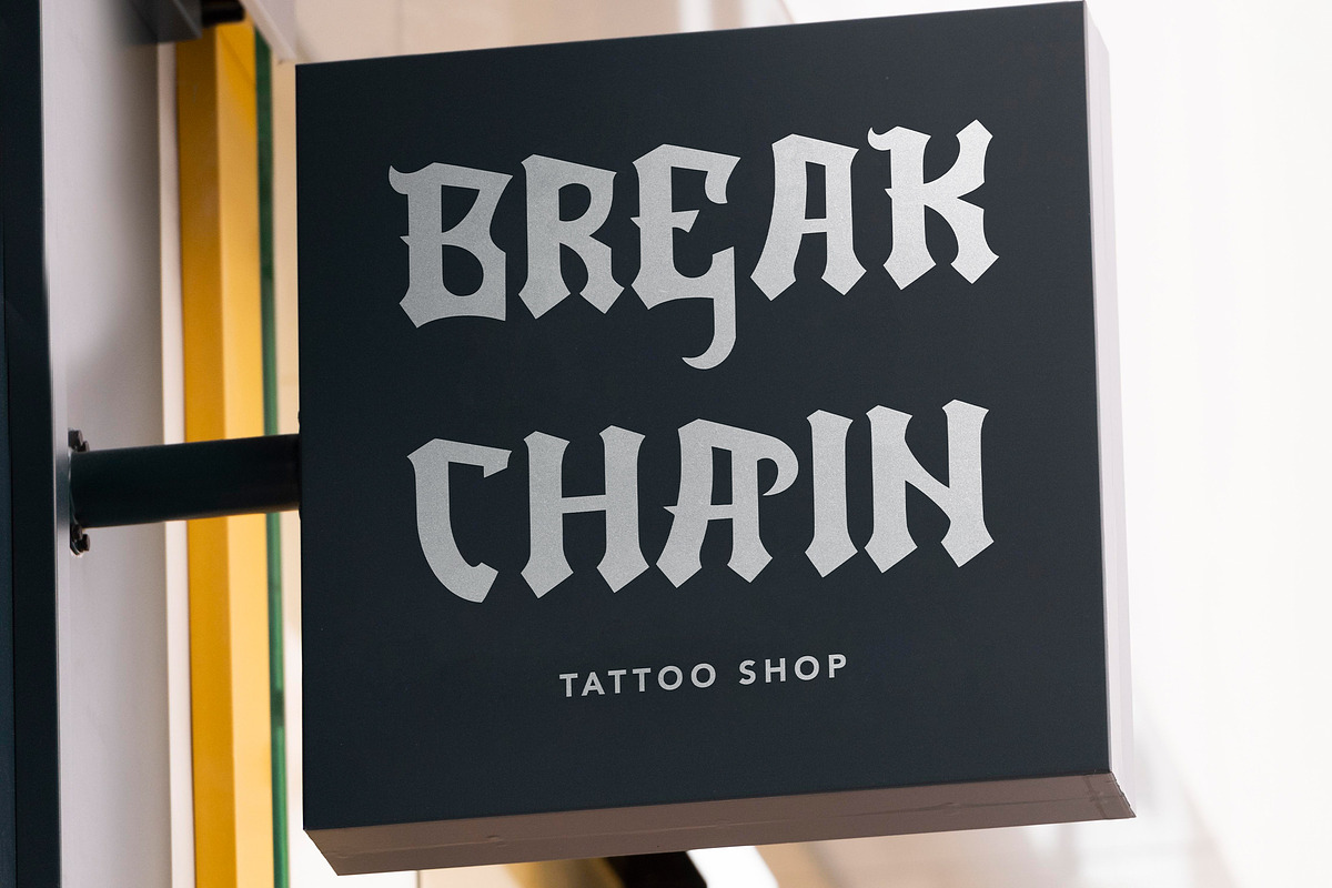 UnderworldGate - Blackletter Font, a Blackletter Font by AQR Studio (Photo 8 of 9)