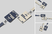 ID Card Mockup, an Advertising Mockup by seramoe (Thumbnail 1 of 5)