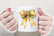 Christmas Bow Sublimation Clipart Bu, an Illustration by Sublimation Artist (Thumbnail 5 of 6)