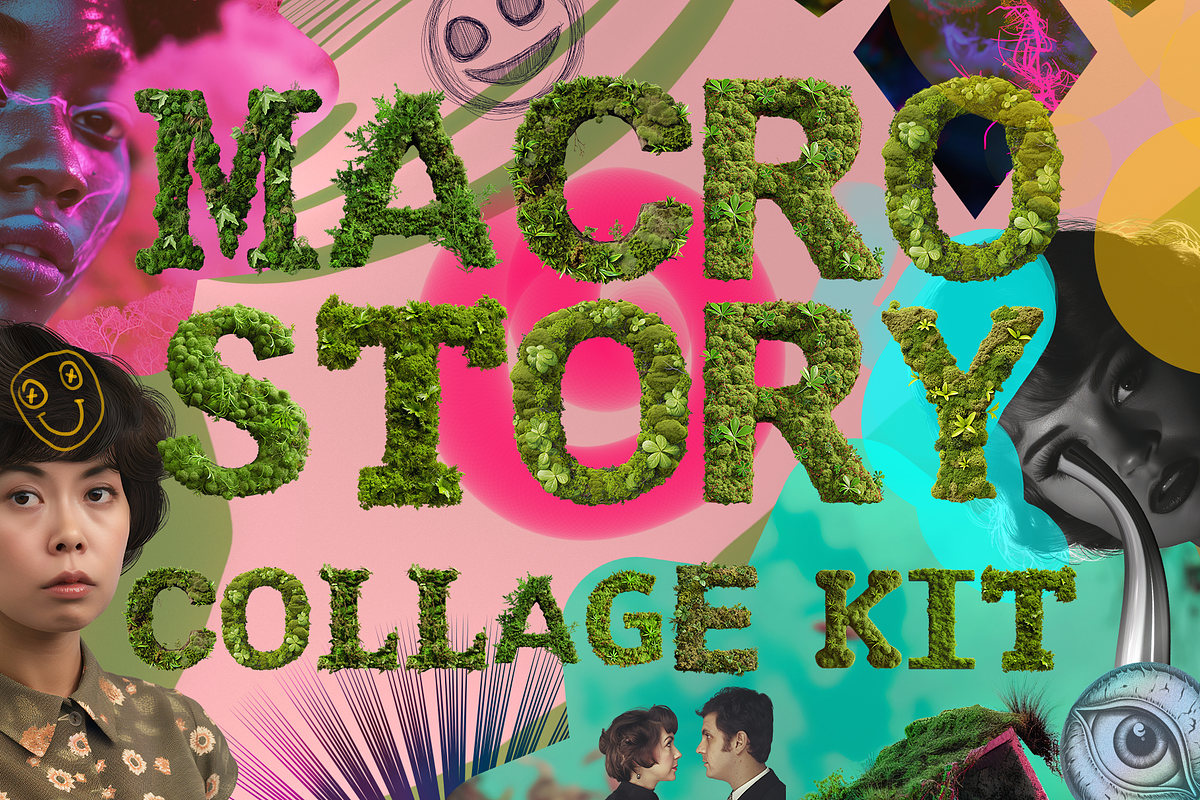 Macro Story collage kit, an Object Graphic by Fox's Monday (Photo 4 of 24)