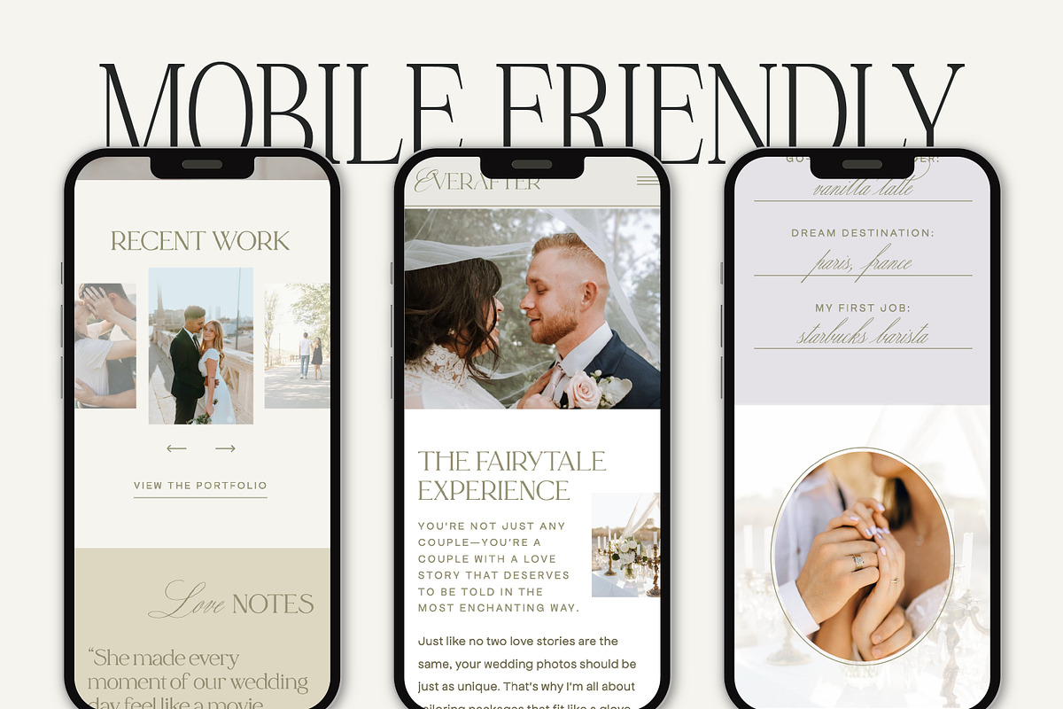 Showit Template for Photographers, a Websites & App Template by Lennox Creative Co. (Photo 3 of 5)