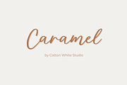 Caramel, a Handwritten Font by Sofia Skoog (Thumbnail 1 of 11)
