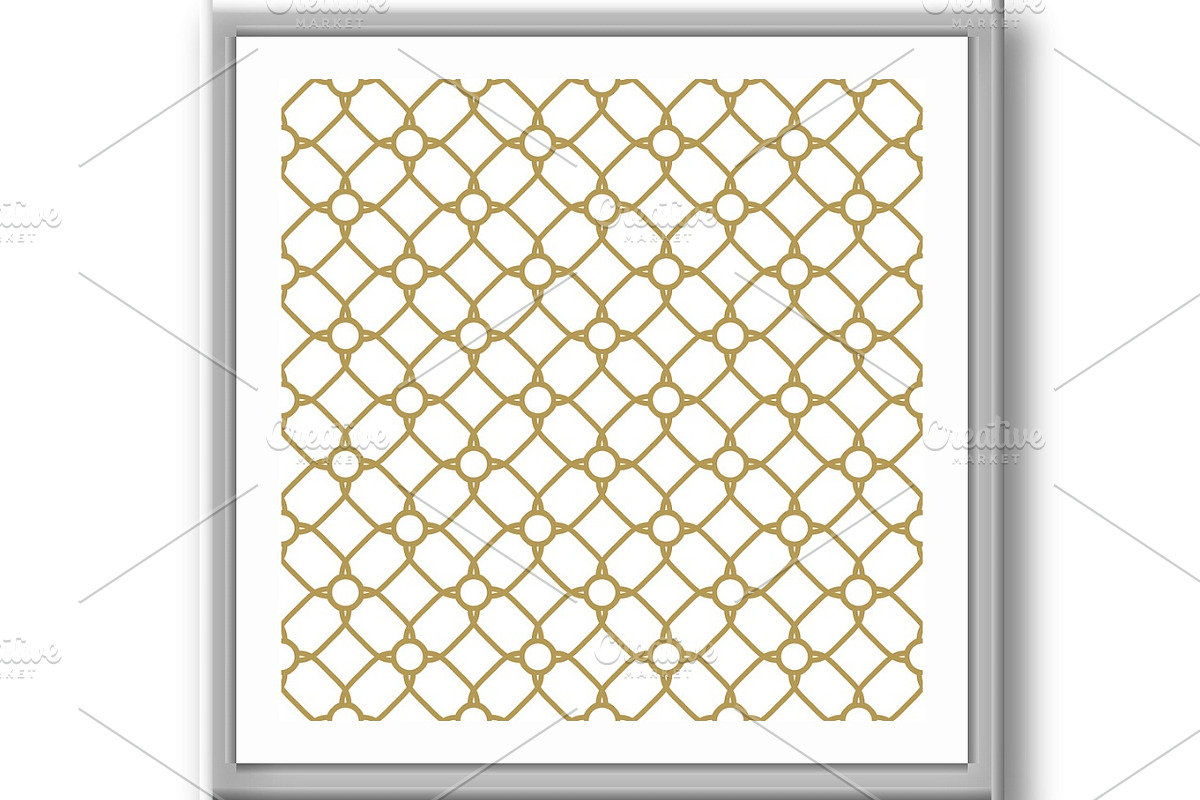 Geometric Seamless Vector Abstract, a Decorative Illustration by FineArtStudio (Photo 2 of 3)