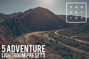 5 Adventure Lightroom Presets, a Plug-in Add-On by Vanartist Presets (Thumbnail 1 of 2)