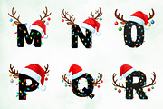 Christmas Alphabet Png Clipart, an Illustration by Creative Art (Thumbnail 3 of 10)