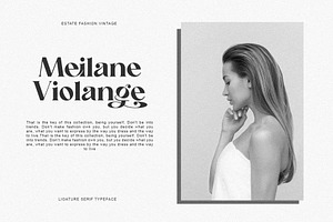 Bayllin Unique Serif Typeface