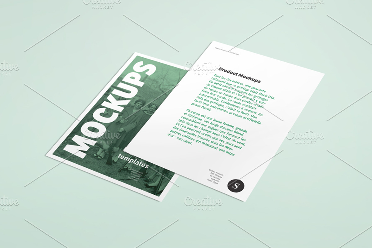 Flyer Mockup - 06, a Print Template by Formelier (Photo 3 of 4)