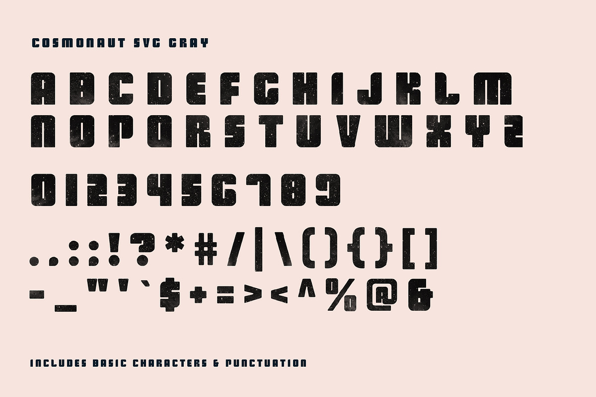 Cosmonaut - Soviet Space Font, a Sans Serif Font by OPENCITYDESIGNCO (Photo 4 of 9)