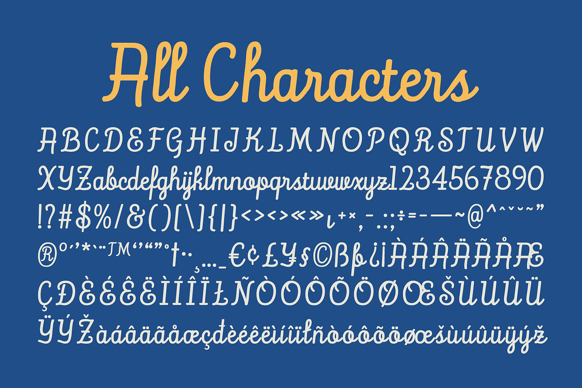 CS Dainty – Script Font, a Script Font by Craft Supply Co. (Photo 8 of 8)