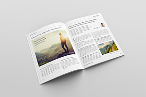Magazine Spread Mockup