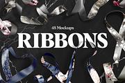 Ribbon Mockups Bundle, a Packaging Mockup by rebrandy (Thumbnail 1 of 15)