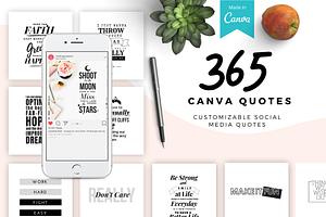 365 Canva Quotes Templates