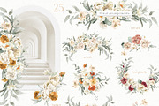 White Wedding Animals & Flowers, an Animal Illustration by Cat In Colour (Thumbnail 4 of 12)
