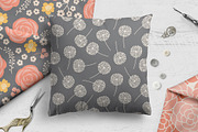 Vintage Floral Vector Patterns, a Pattern Graphic by Wild Twig Co (Thumbnail 8 of 9)