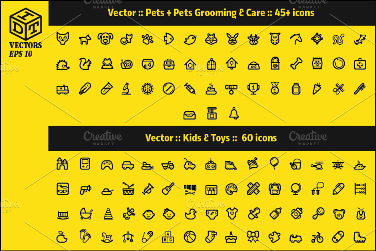 2600+ Vector Icons Pack | Part5, an Icon by Idette Designs™ (Photo 3 of 4)