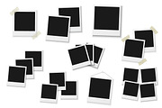 Retro Instant Photo Frame Set, an Object Graphic by RaZZeRs (Thumbnail 2 of 2)