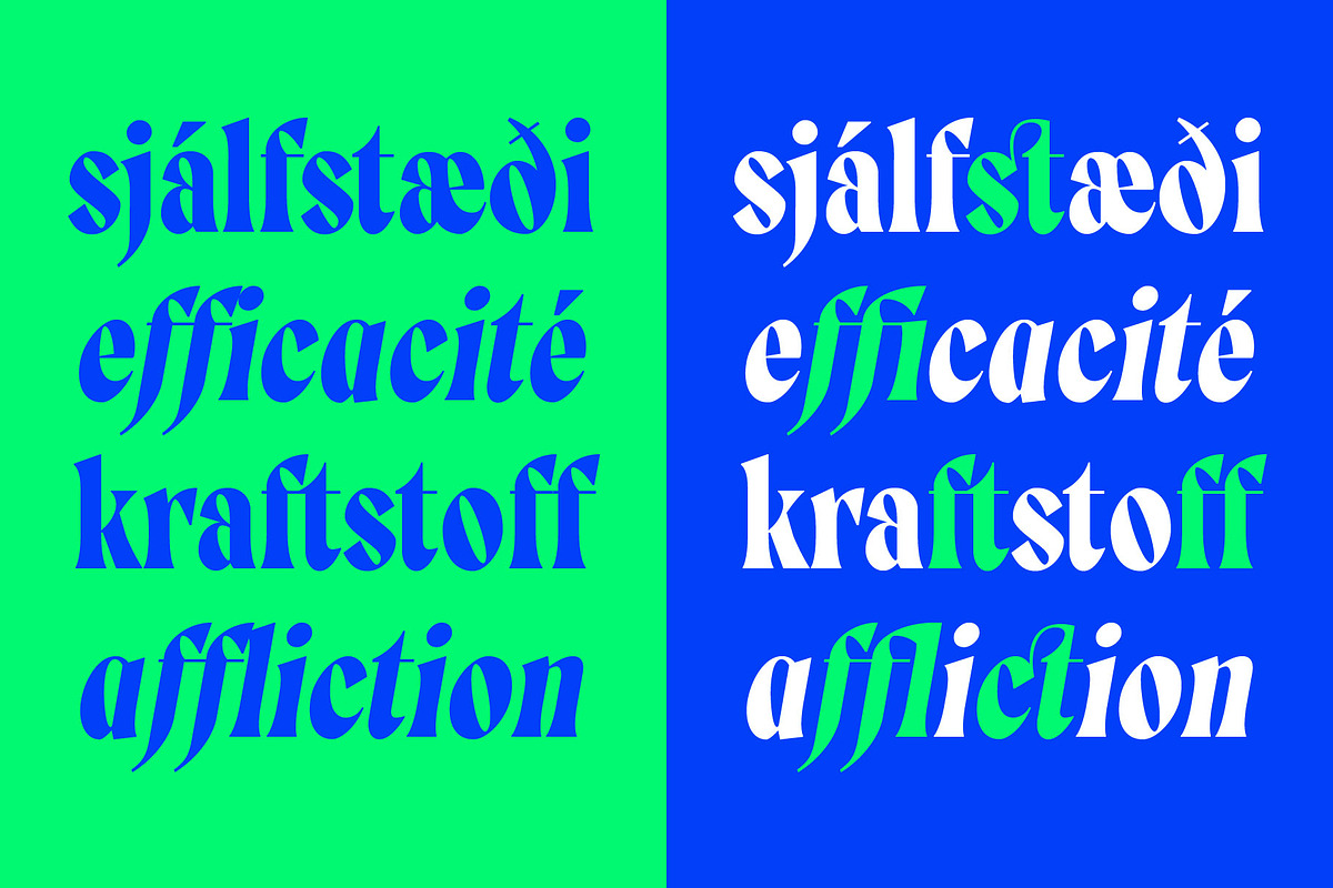 Deglaze | High Contrast Typeface, a Serif Font by Eaver Studio (Photo 4 of 8)