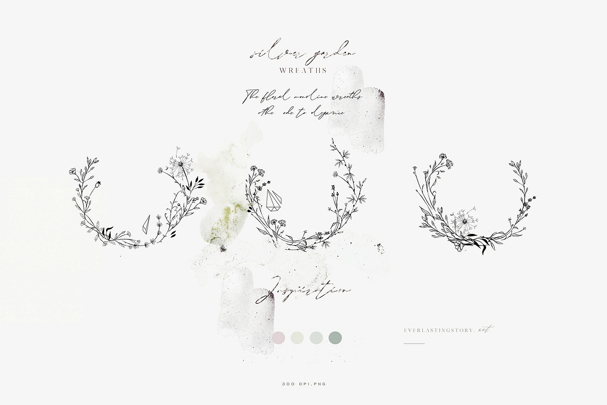 Evergarden Alphabets&Graphics, a Texture Illustration by The Everlasting Story (Photo 12 of 33)