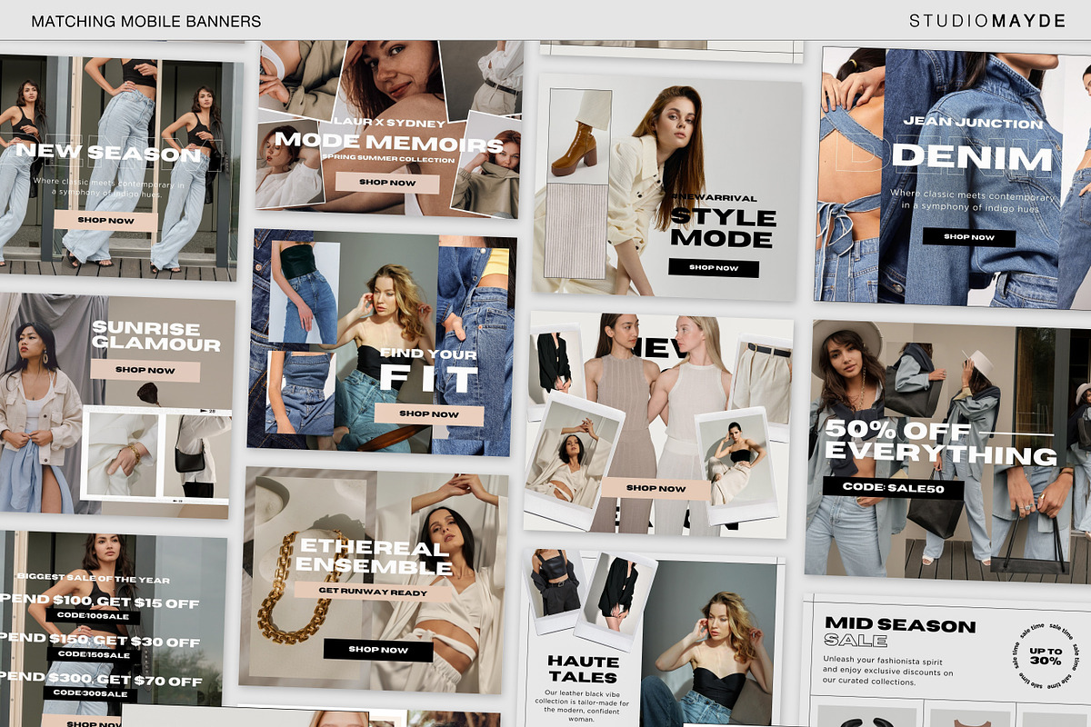 SYDNEY | Website Banner Bundle, a Websites & App Template by Studio Mayde (Photo 7 of 7)