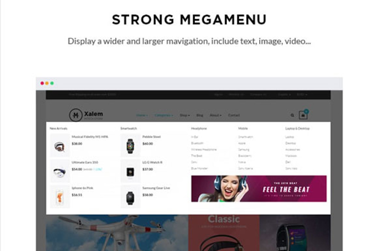 Leo Xalem Responsive Prestashop, a Websites & App Template by LeoTheme (Photo 9 of 11)